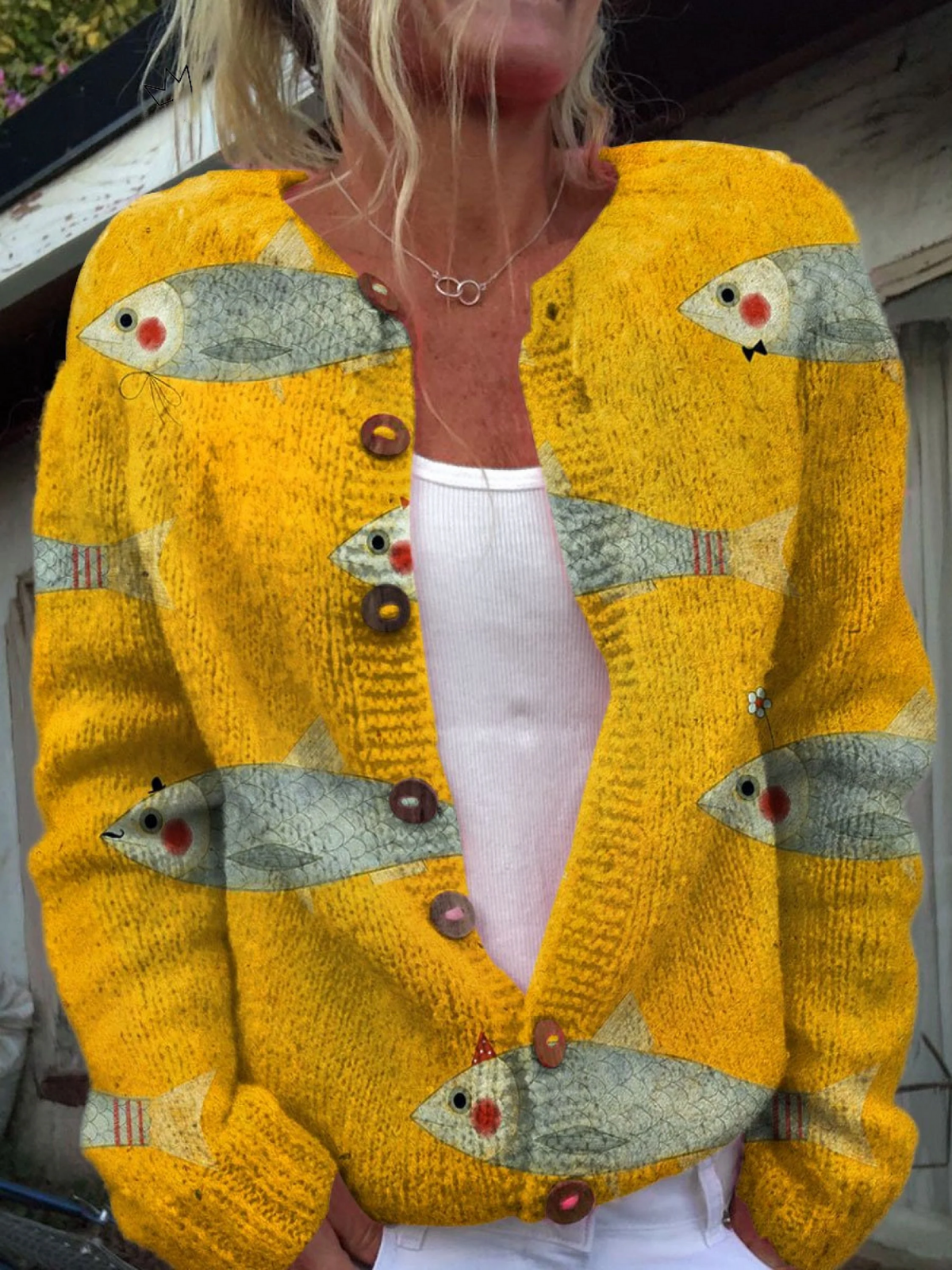 Anouk | Vintageinspireret strikcardigan