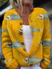 Anouk | Vintageinspireret strikcardigan