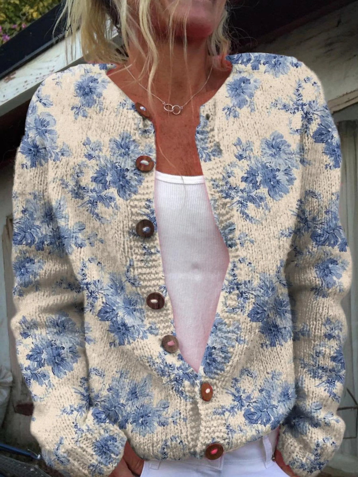 Anja | Vintageinspireret cardigan
