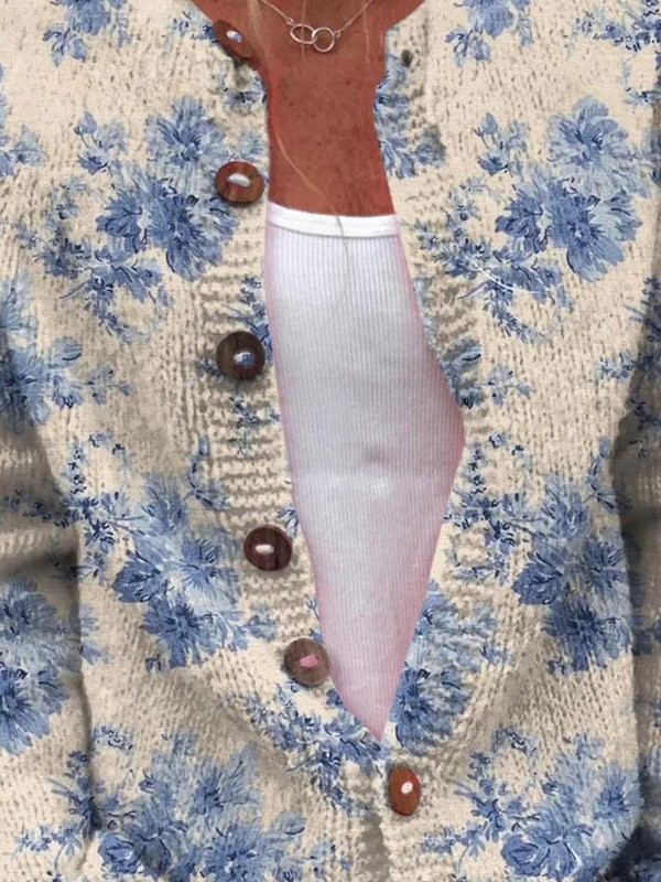 Anja | Vintageinspireret cardigan