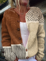Marijke | Vintageinspireret strikcardigan