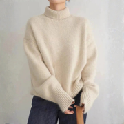 Selene – Rullekravesweater i uld