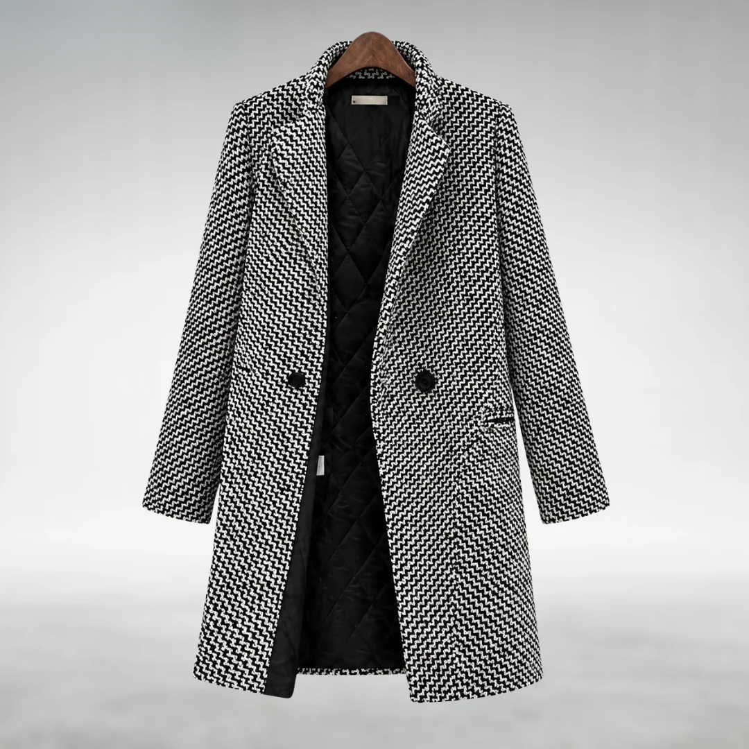 Elegant, lang frakke