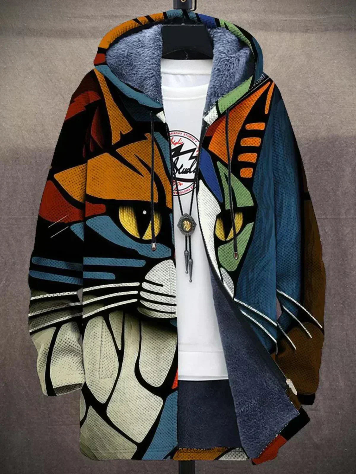 Bronte™ | Luksuriøs cardigan med kunstnerisk inspiration