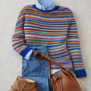 Megan™ | Nordisk heritage-striksweater