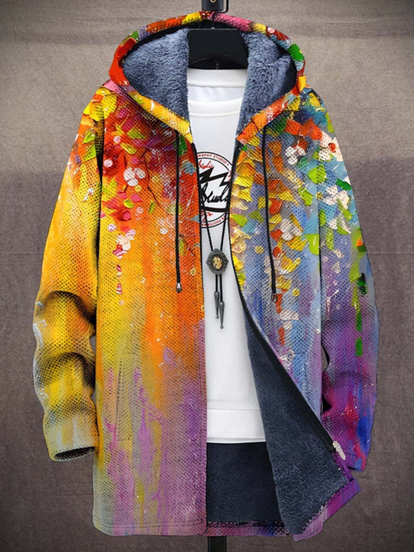 Jindalee™ | Luksuriøs cardigan med kunstnerisk inspiration