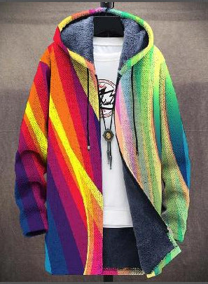 Kira™ | Luksuriøs cardigan med kunstnerisk inspiration
