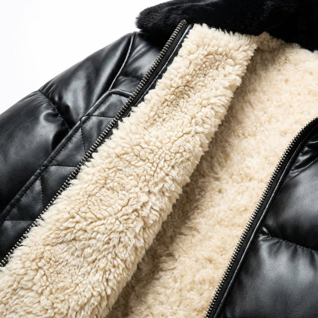 Mads® | Varm quiltet jakke med vintage-look