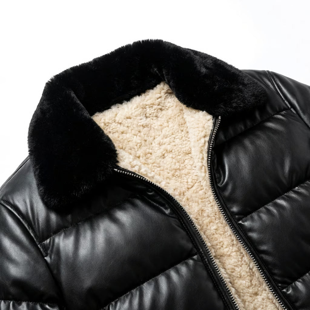 Mads® | Varm quiltet jakke med vintage-look