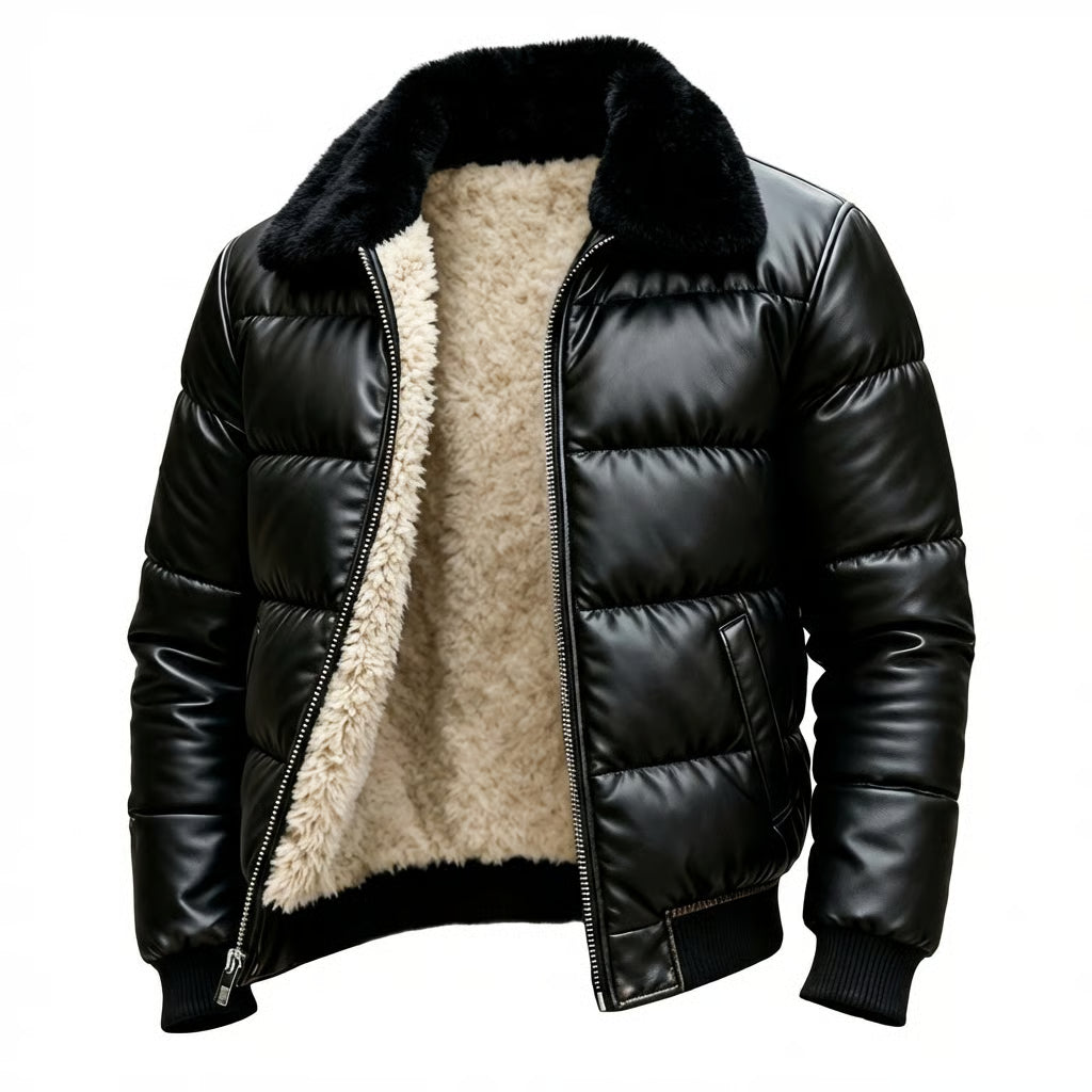 Mads® | Varm quiltet jakke med vintage-look